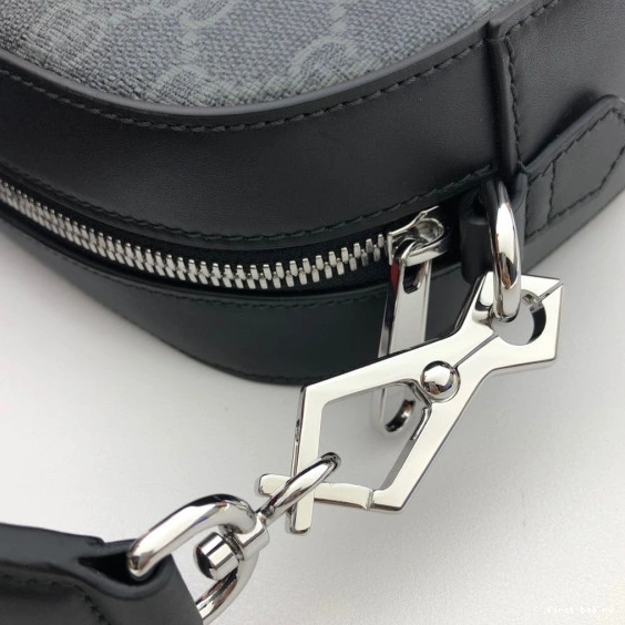 First bag ru GG GUCCI Black bag shoulder 0729